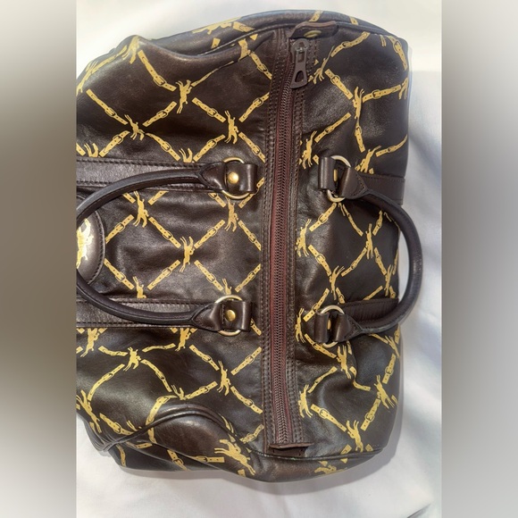 ✨Rare Vintage Longchamp Horsebit Leather Boston Bag✨ - Picture 15 of 16